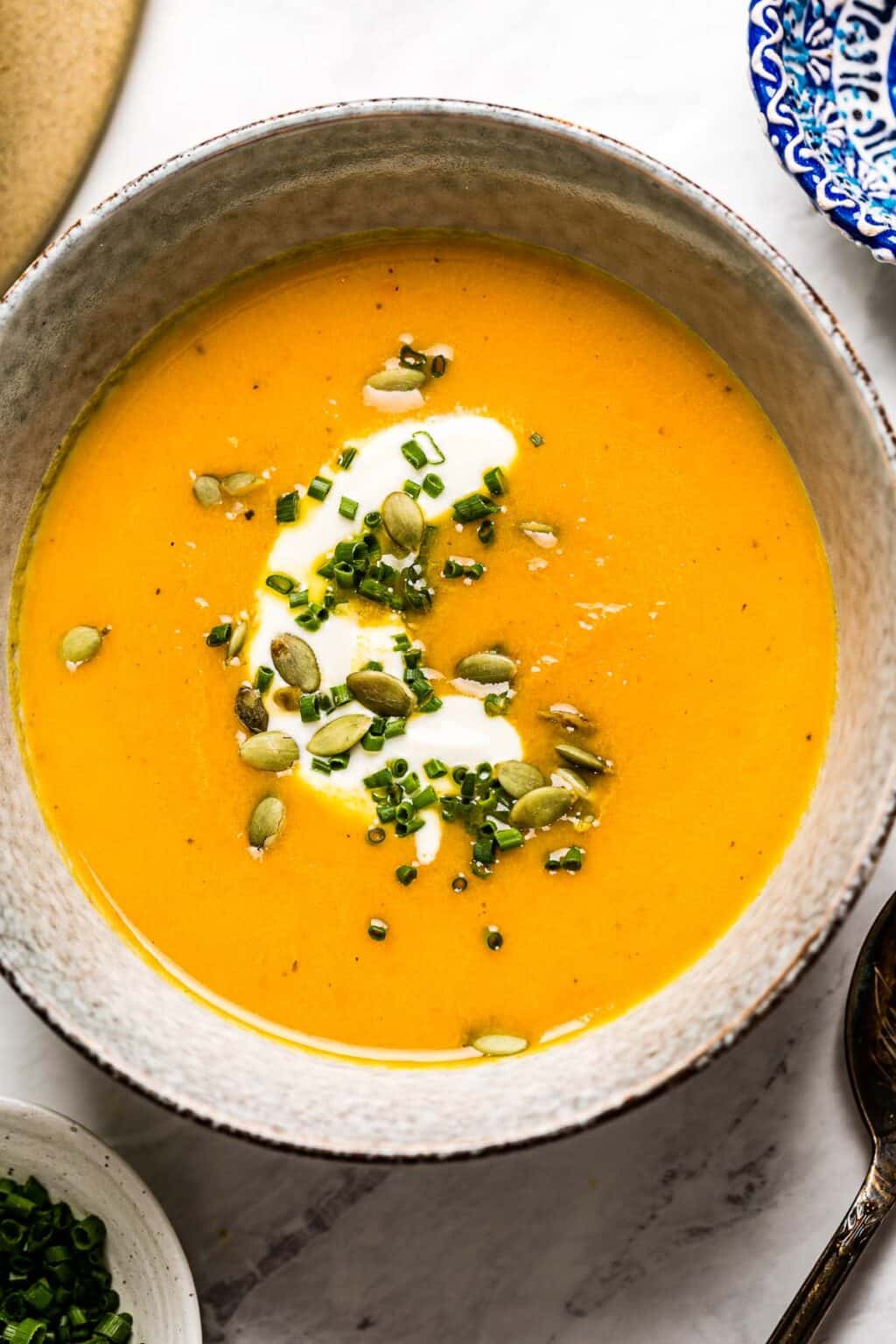 Creamy Carrot Ginger Soup