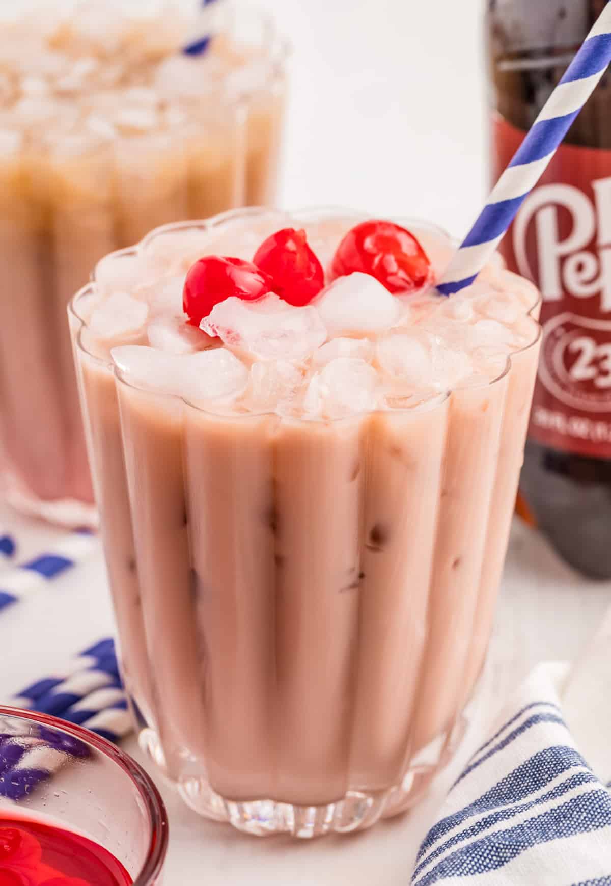 Cherry Bliss Dirty Soda