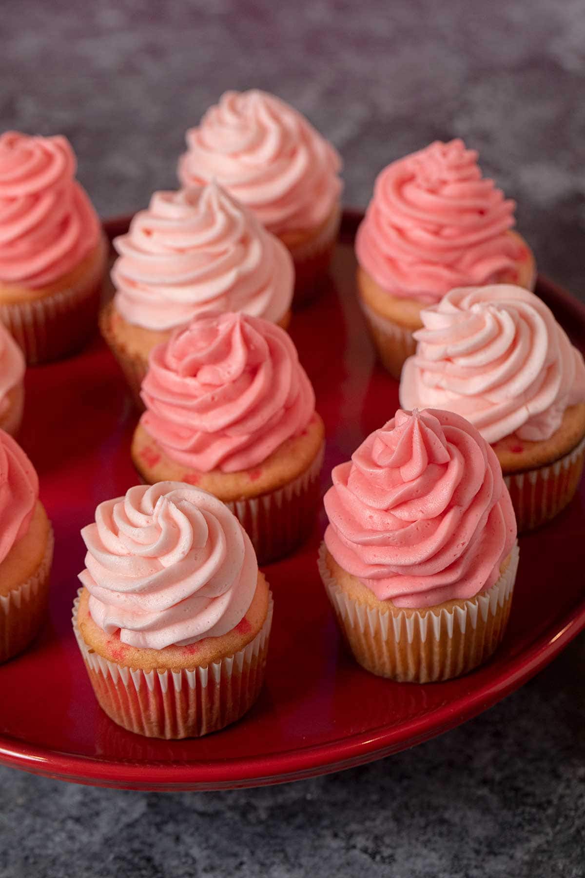 Festive Valentine's Day Cupcakes