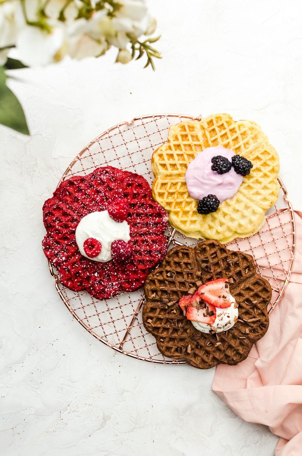 Galentine's Day Waffle Brunch