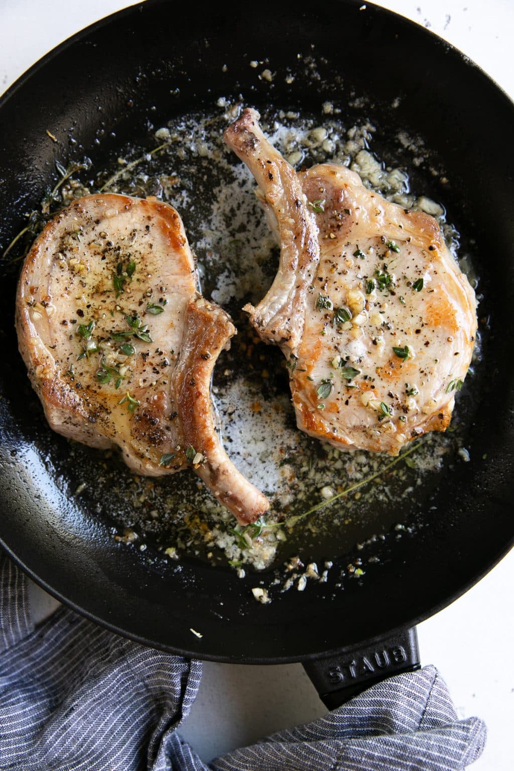 Garlic Butter Pork Chops