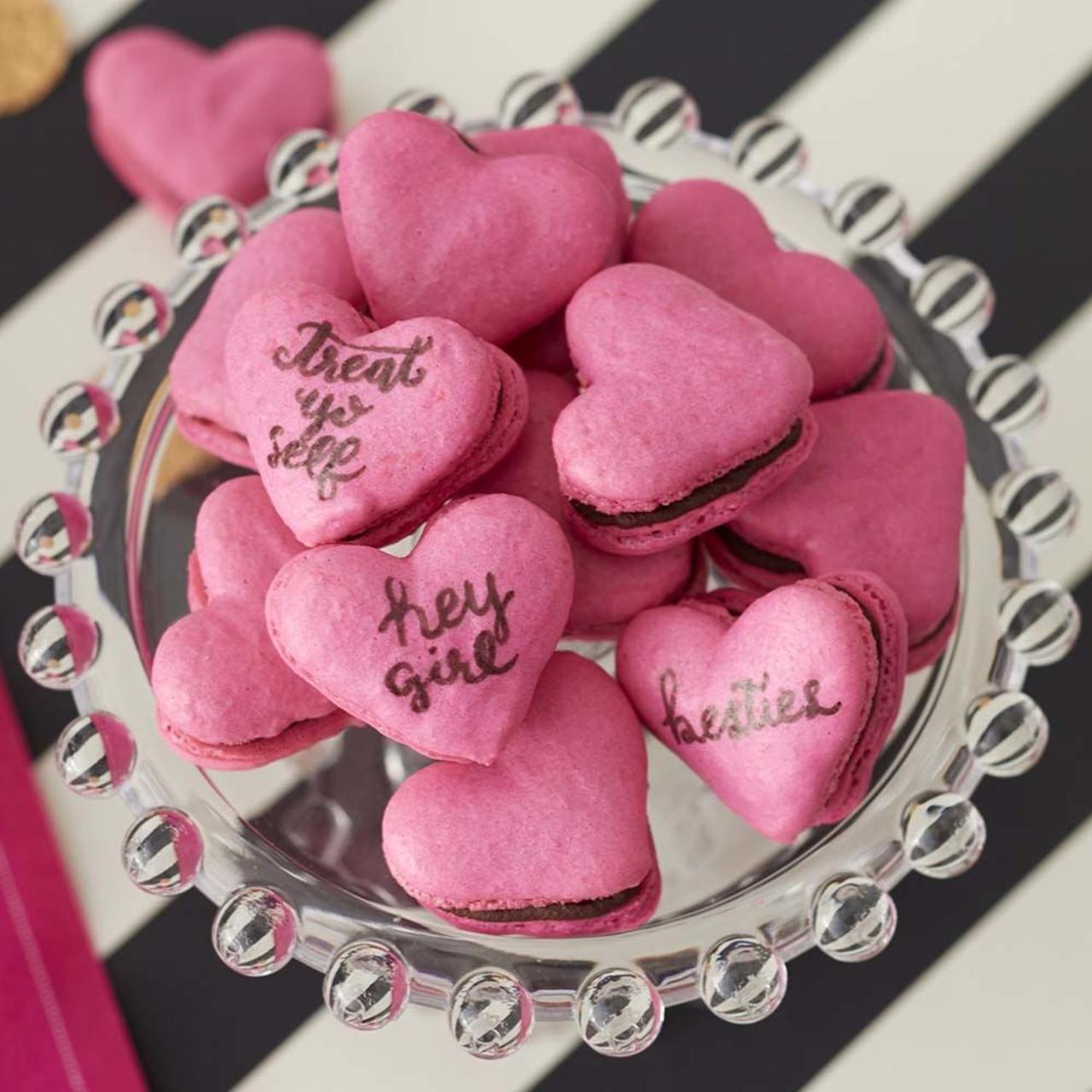 Heart-Shaped Macarons