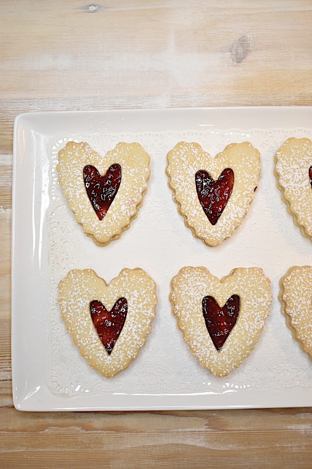 Linzer Heart Cookies