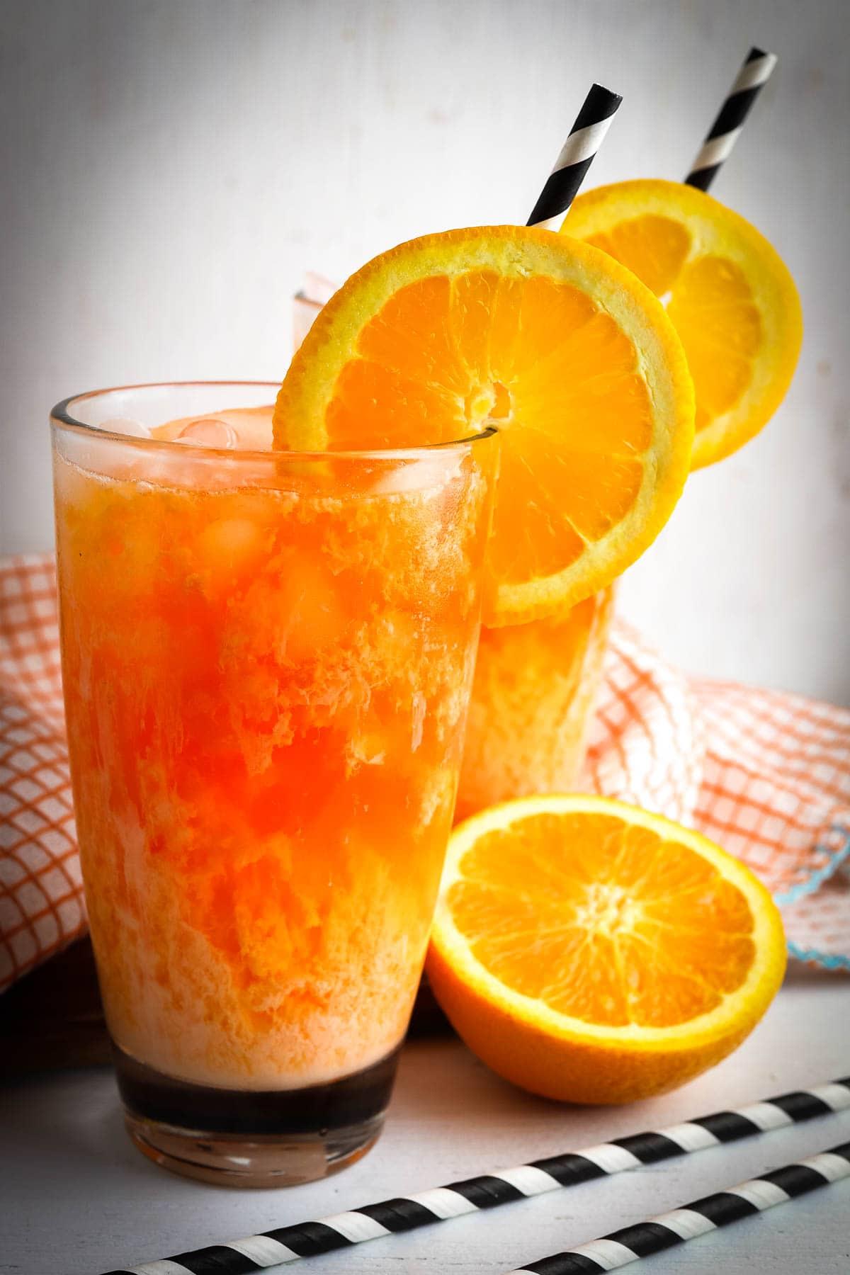 Orange Creamsicle Dirty Soda