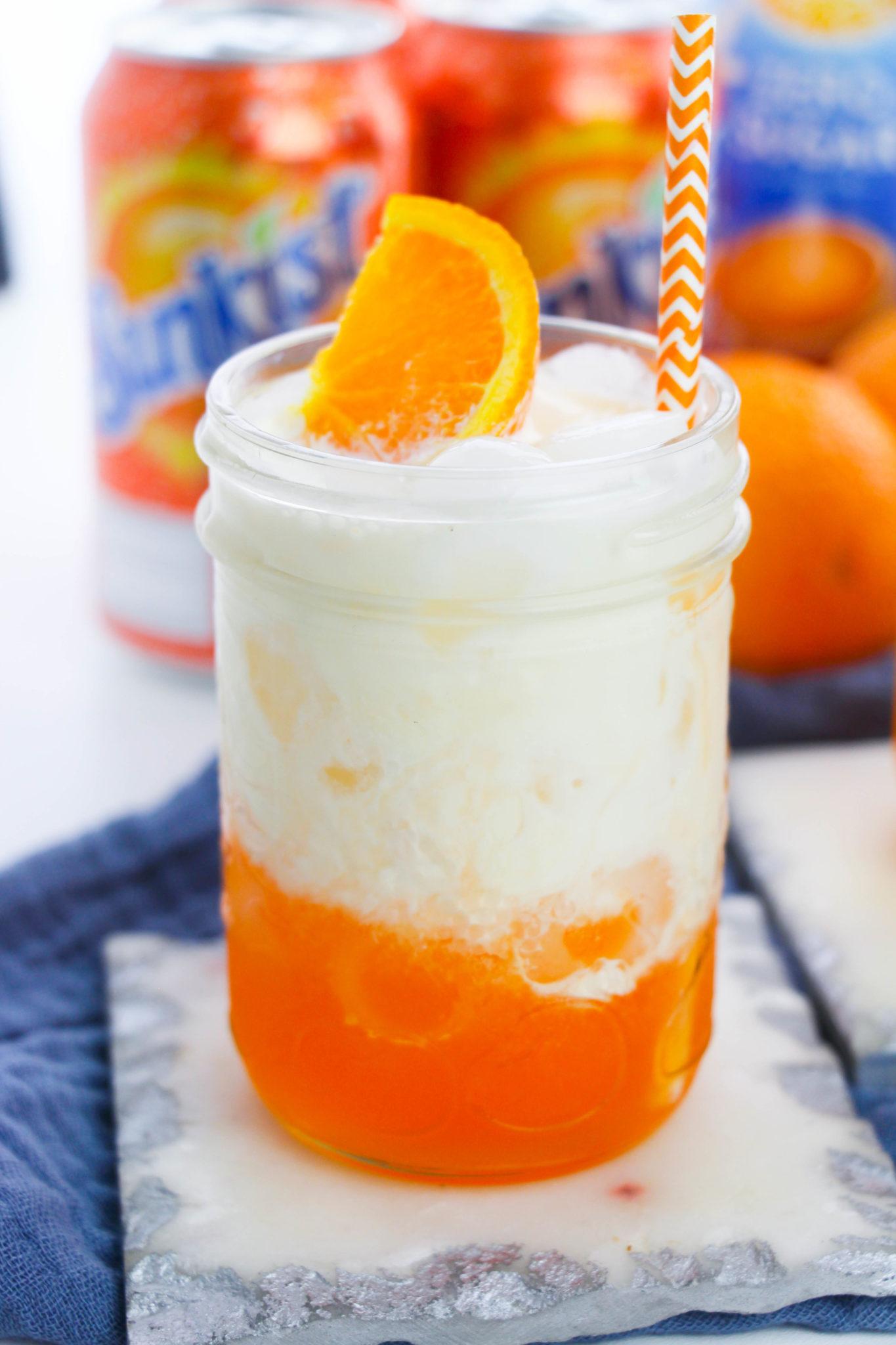 Orange Vanilla Dirty Soda