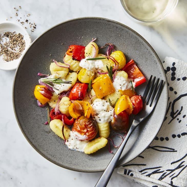 Quick and Flavorful: Crispy Sheet Pan Gnocchi and Veggies