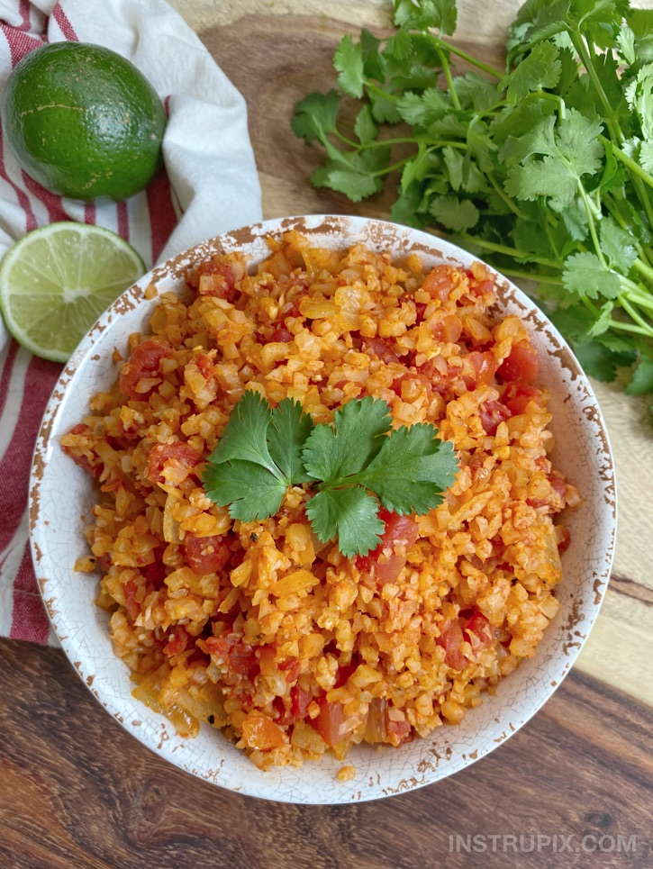 Spanish Cauliflower Rice