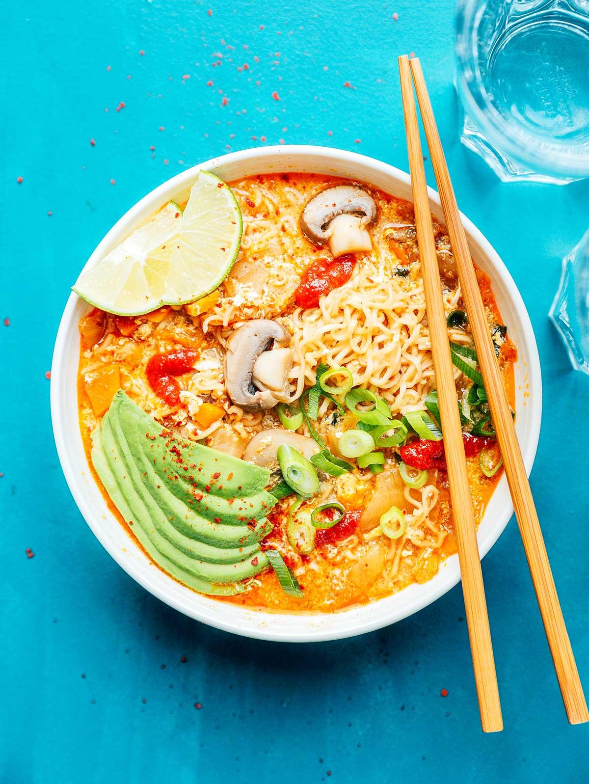 Spicy and Satisfying: Next-Level Kimchi Ramen