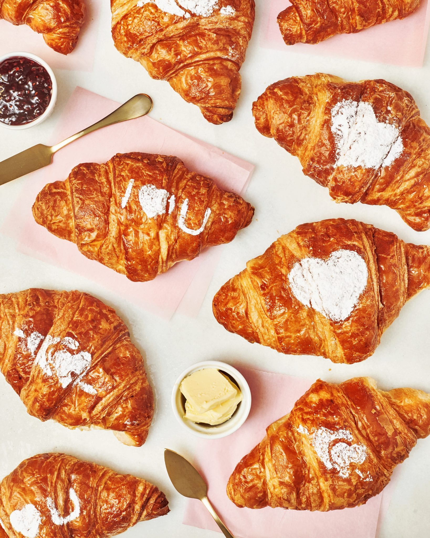 Valentine's Customized Croissants