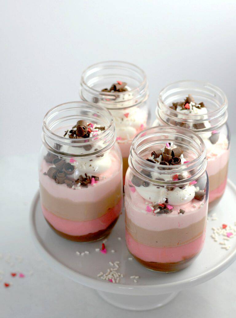 Valentine’s Day Dessert: Quick and Easy Pudding Parfait