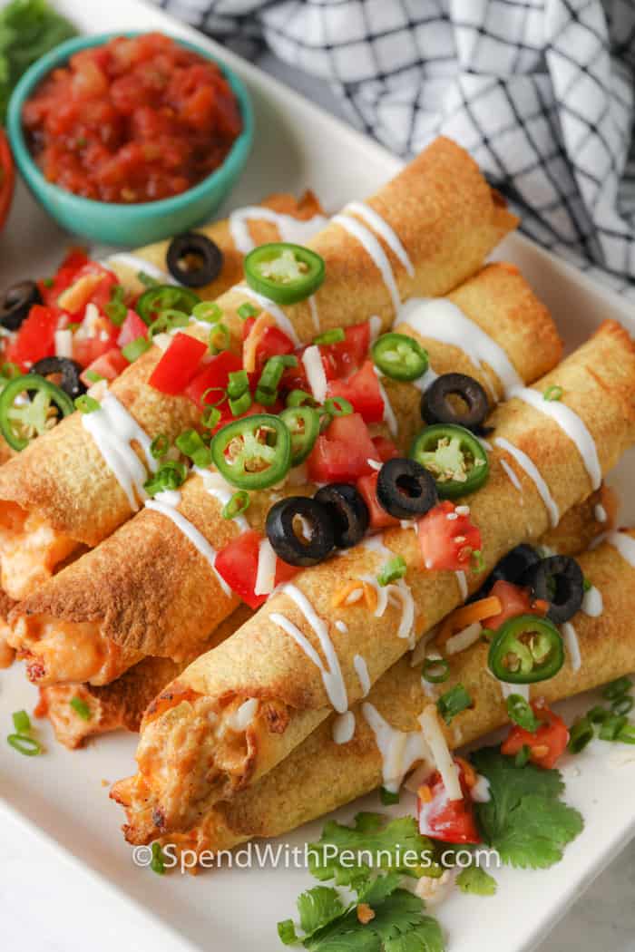 Air Fryer Taquitos
