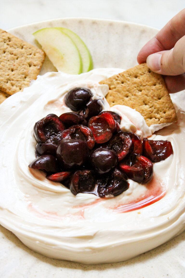 From Kitchen to Table: Cherry Cheesecake Dip in 5 Steps