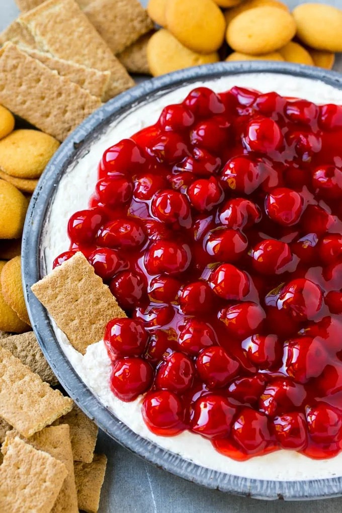 The Easiest Way to Cheesecake Heaven? This Cherry Dip!