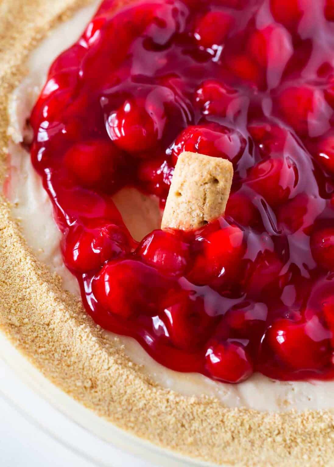 Cherry Bliss in a Bowl: Cheesecake Dip Delight
