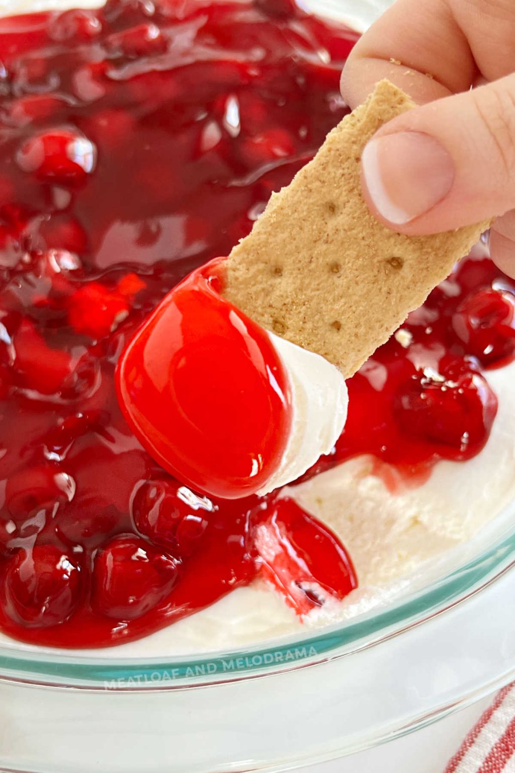 Skip the Oven: Make This Irresistible Cherry Cheesecake Dip