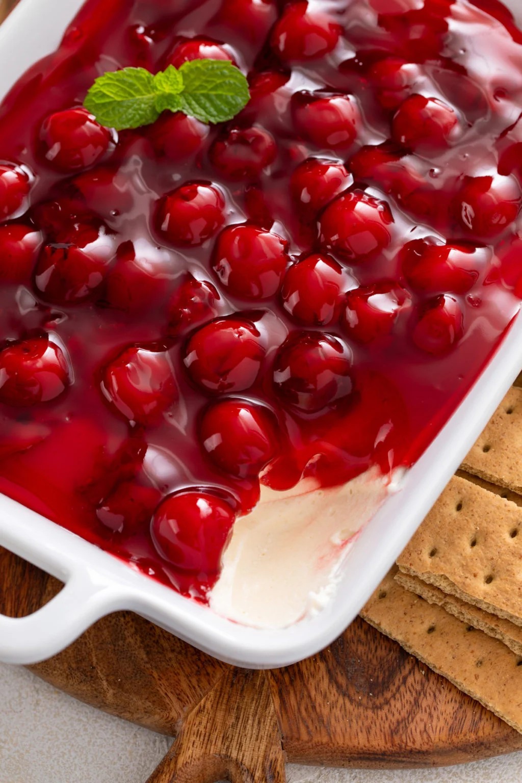 Creamy, Sweet, and Shareable: Cherry Cheesecake Dip