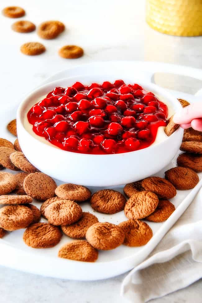 Instant Dessert Upgrade: Cherry Cheesecake Dip