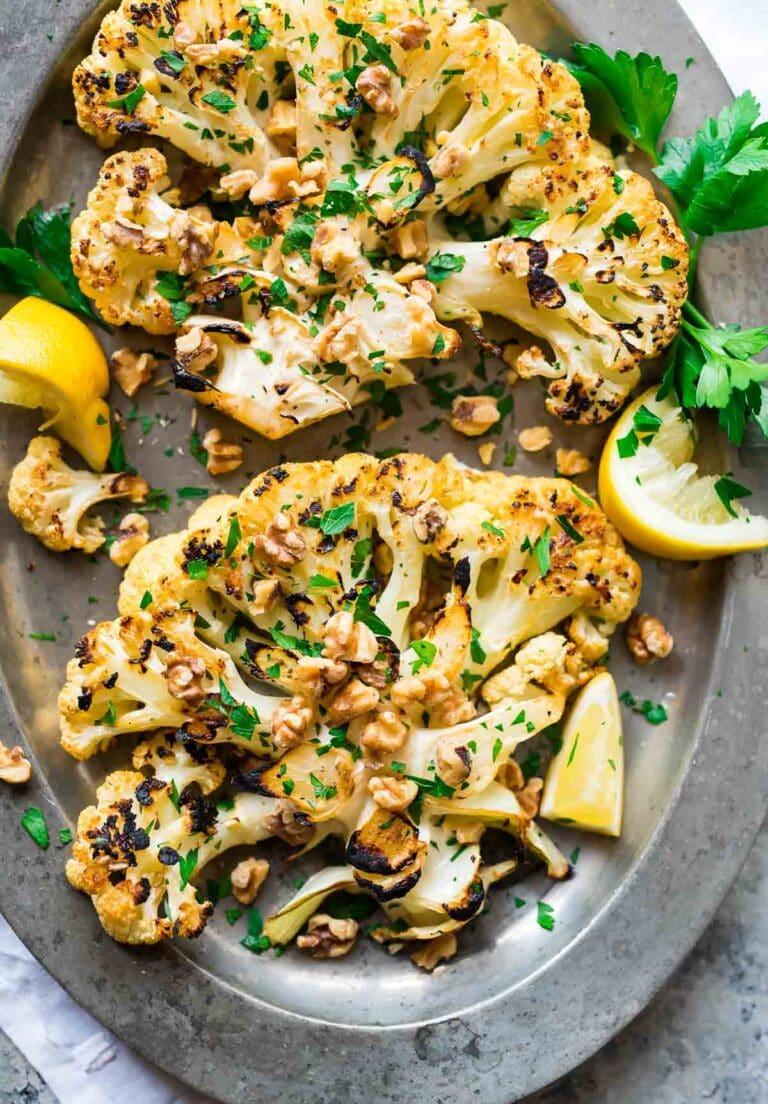 Grilled Cauliflower Steak