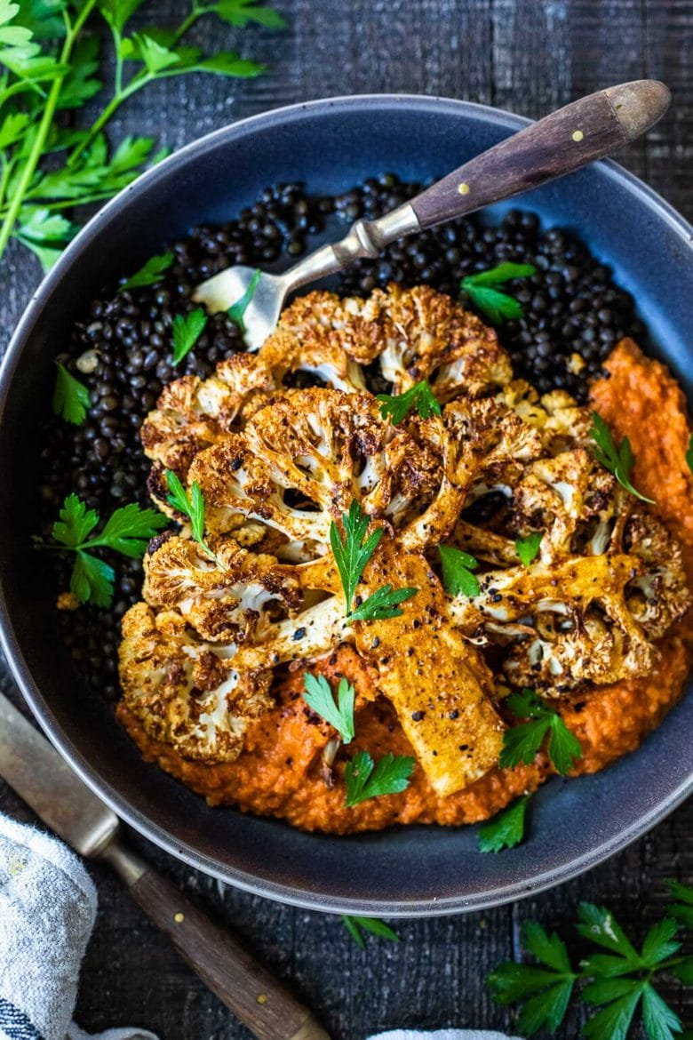 Roasted Cauliflower Steaks 