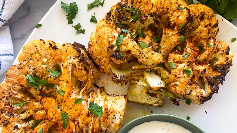 Air Fryer Cauliflower Steak Recipe
