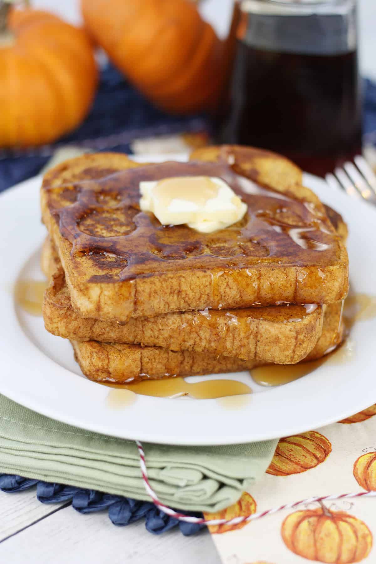 Pumpkin Pie French Toast