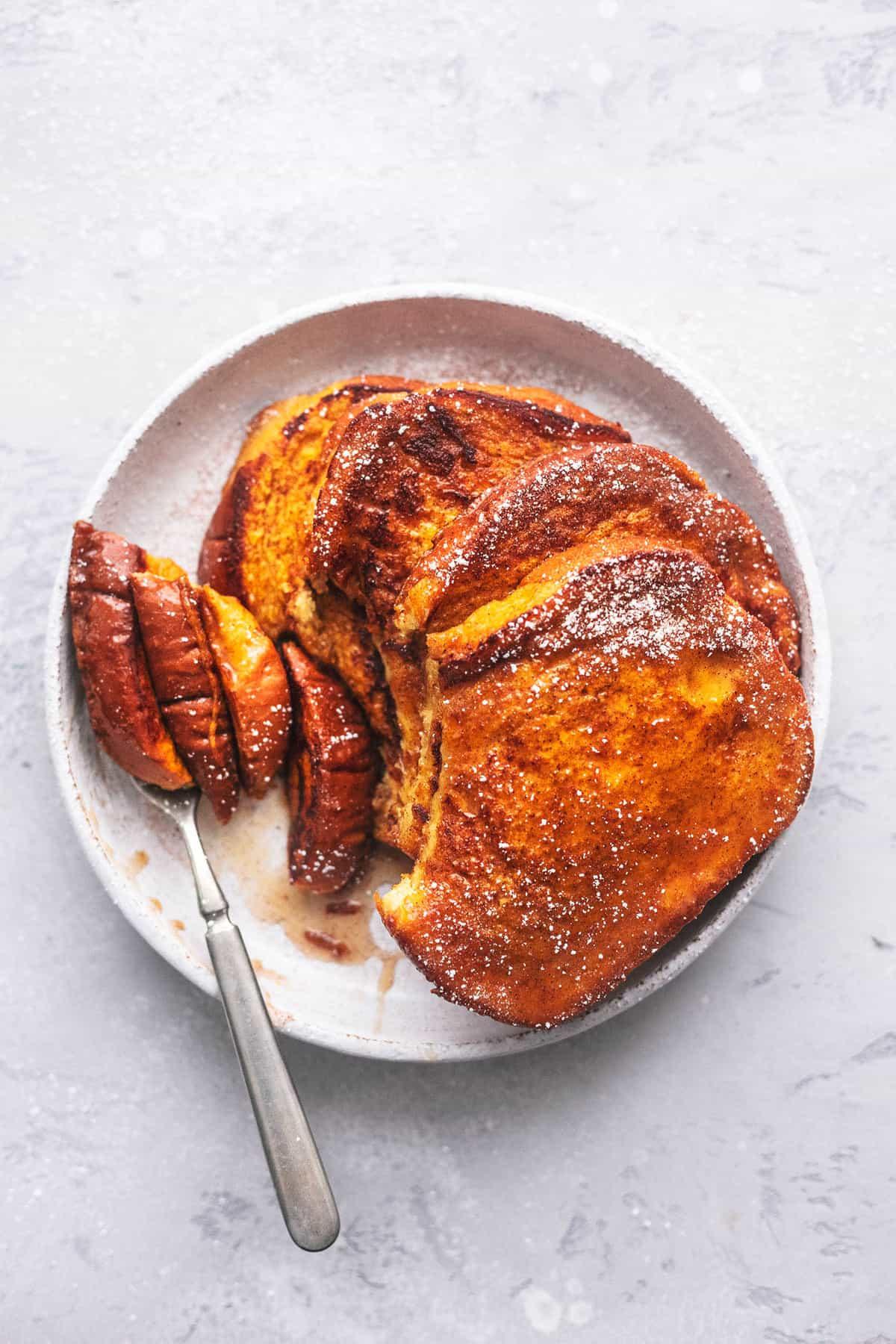Pumpkin Spice French Toast Bliss