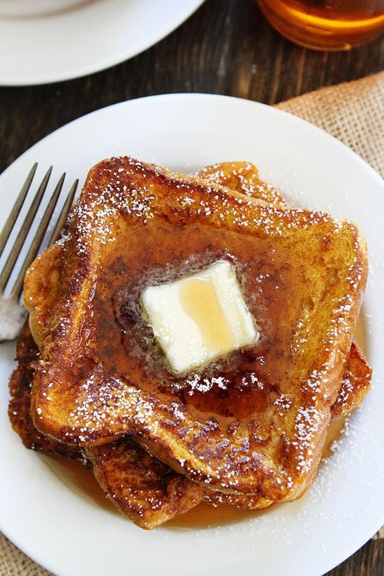 Cozy Pumpkin French Toast