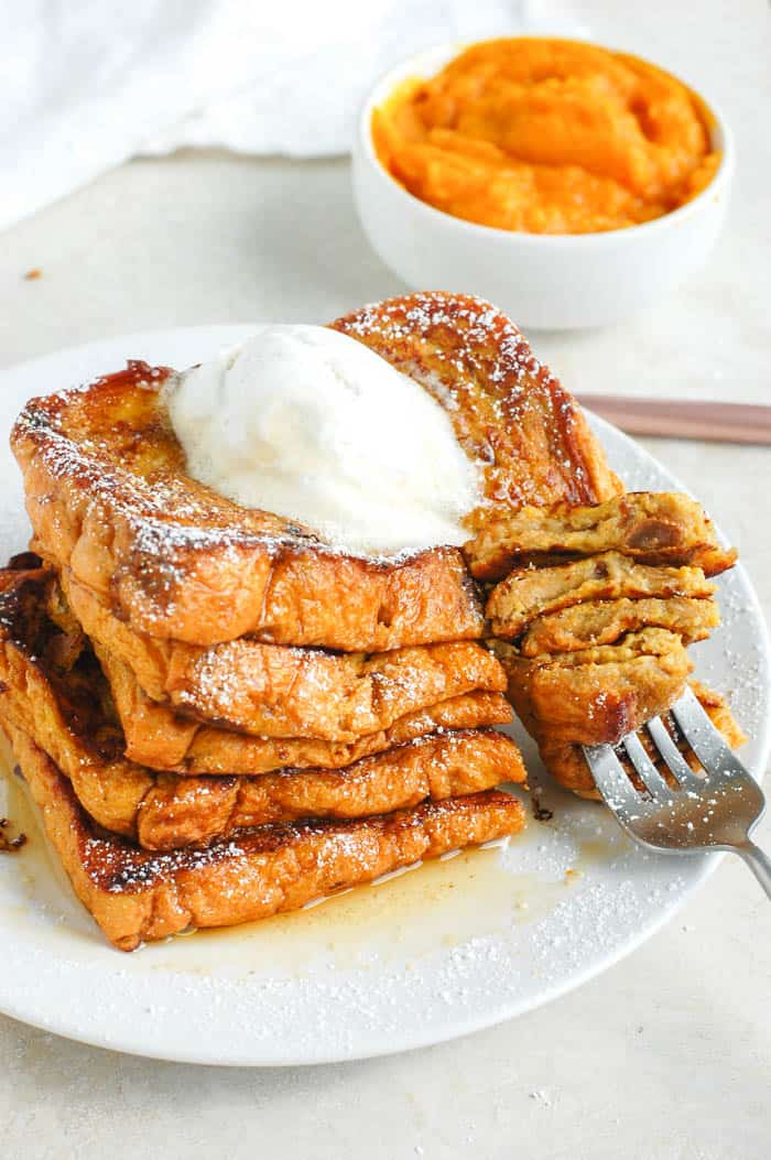 Five-Minute Pumpkin French Toast