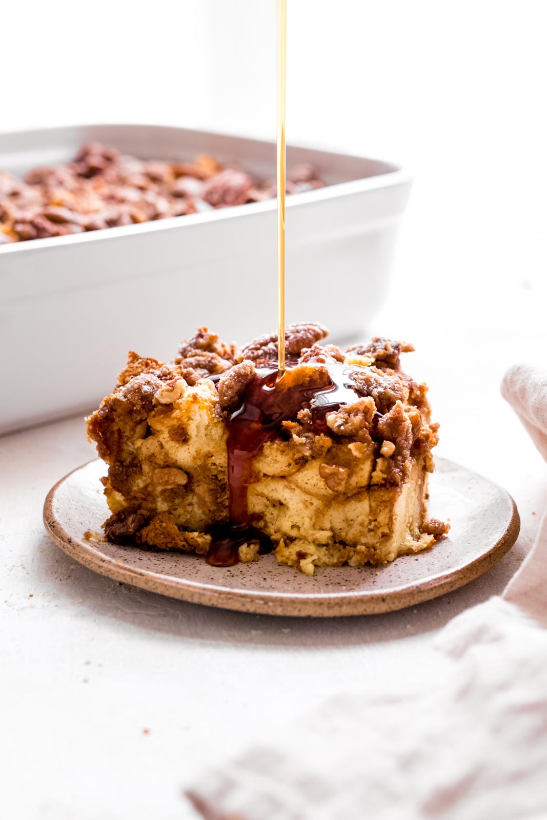 Pumpkin French Toast Casserole