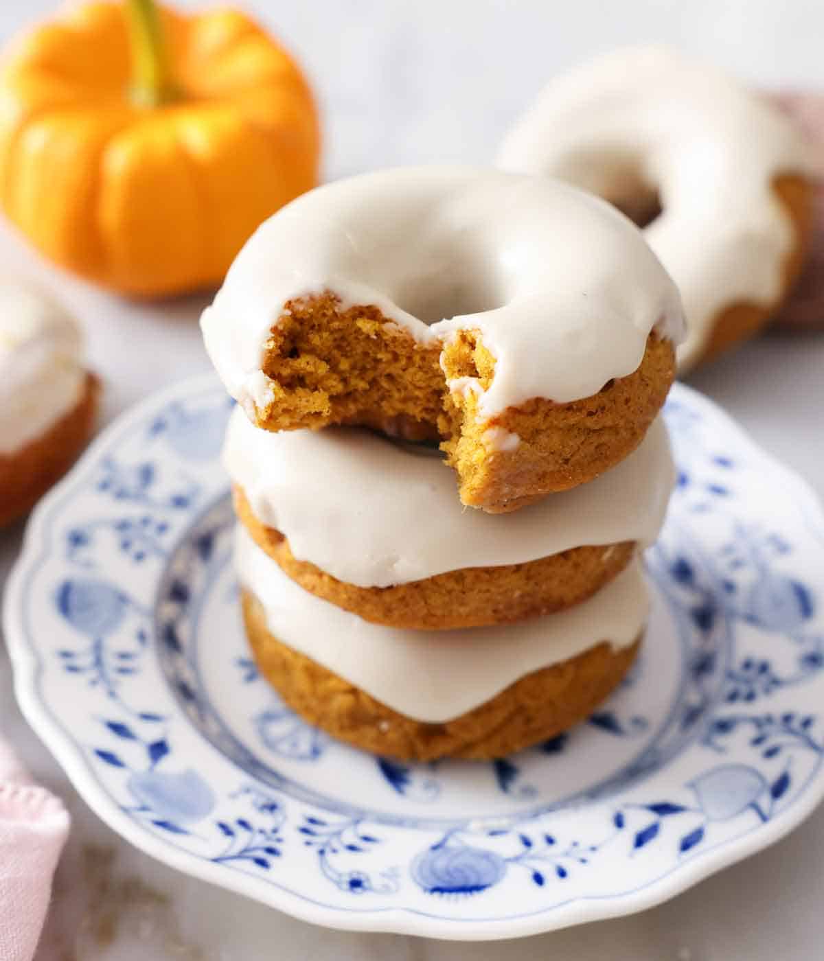 Pumpkin Spice Latte Donuts Bliss
