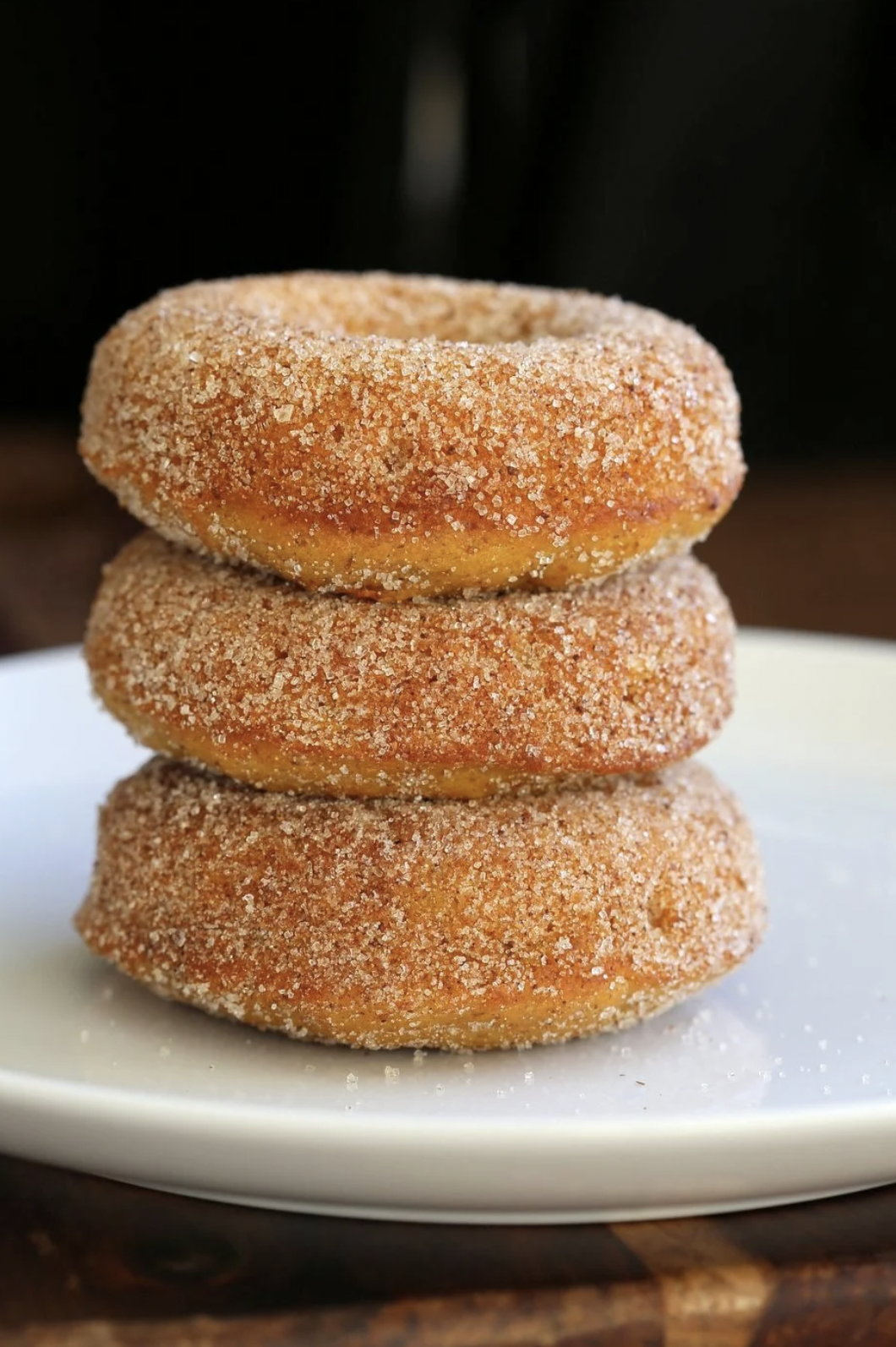 Vegan Pumpkin Donuts with a Twist