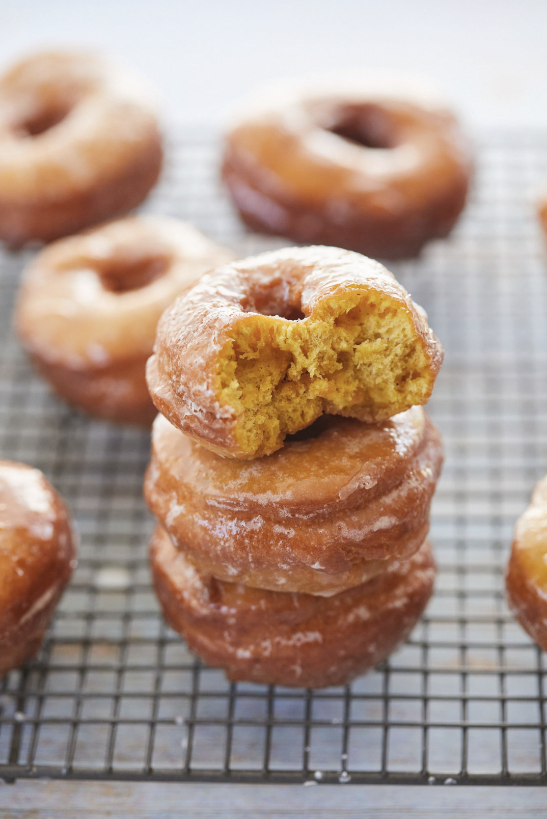 Bold and Spiced Pumpkin Donuts