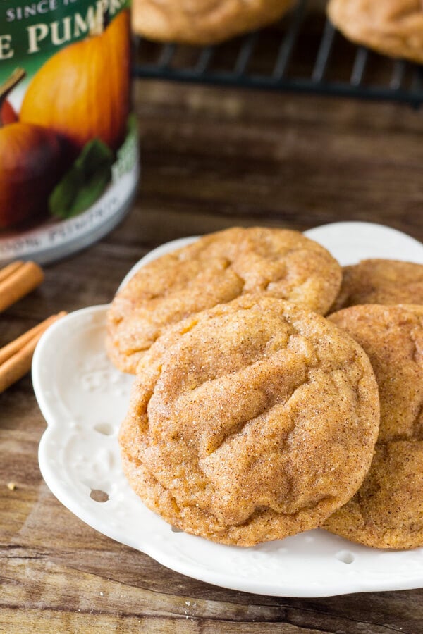 Soft Pumpkin Cookies with a Hint of Cinnamon