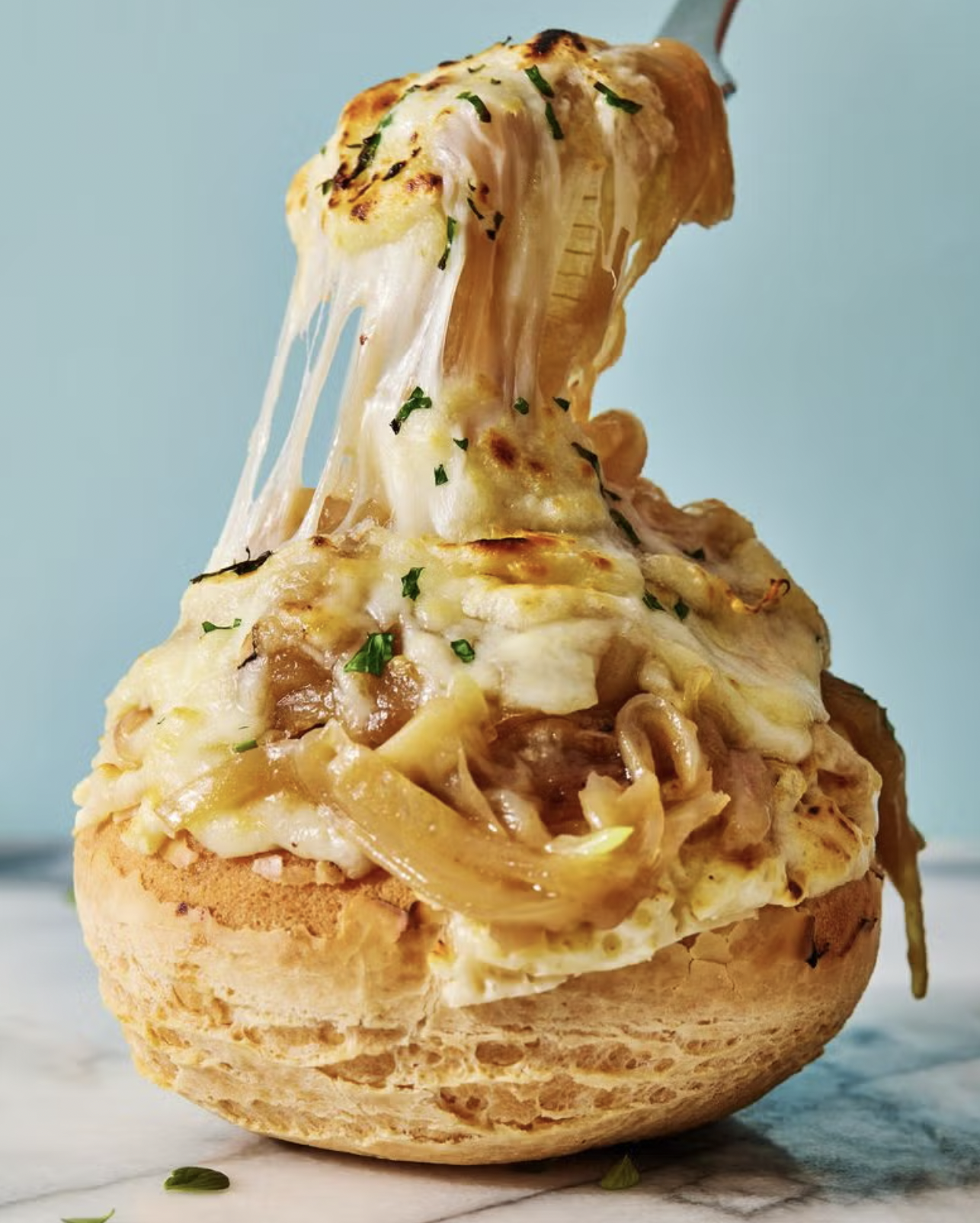 Onion Soup Bread Bowls