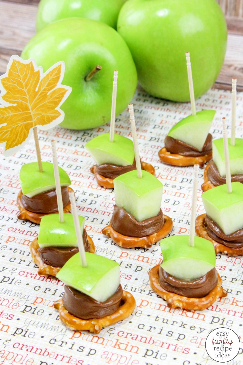 Caramel Apple Bites