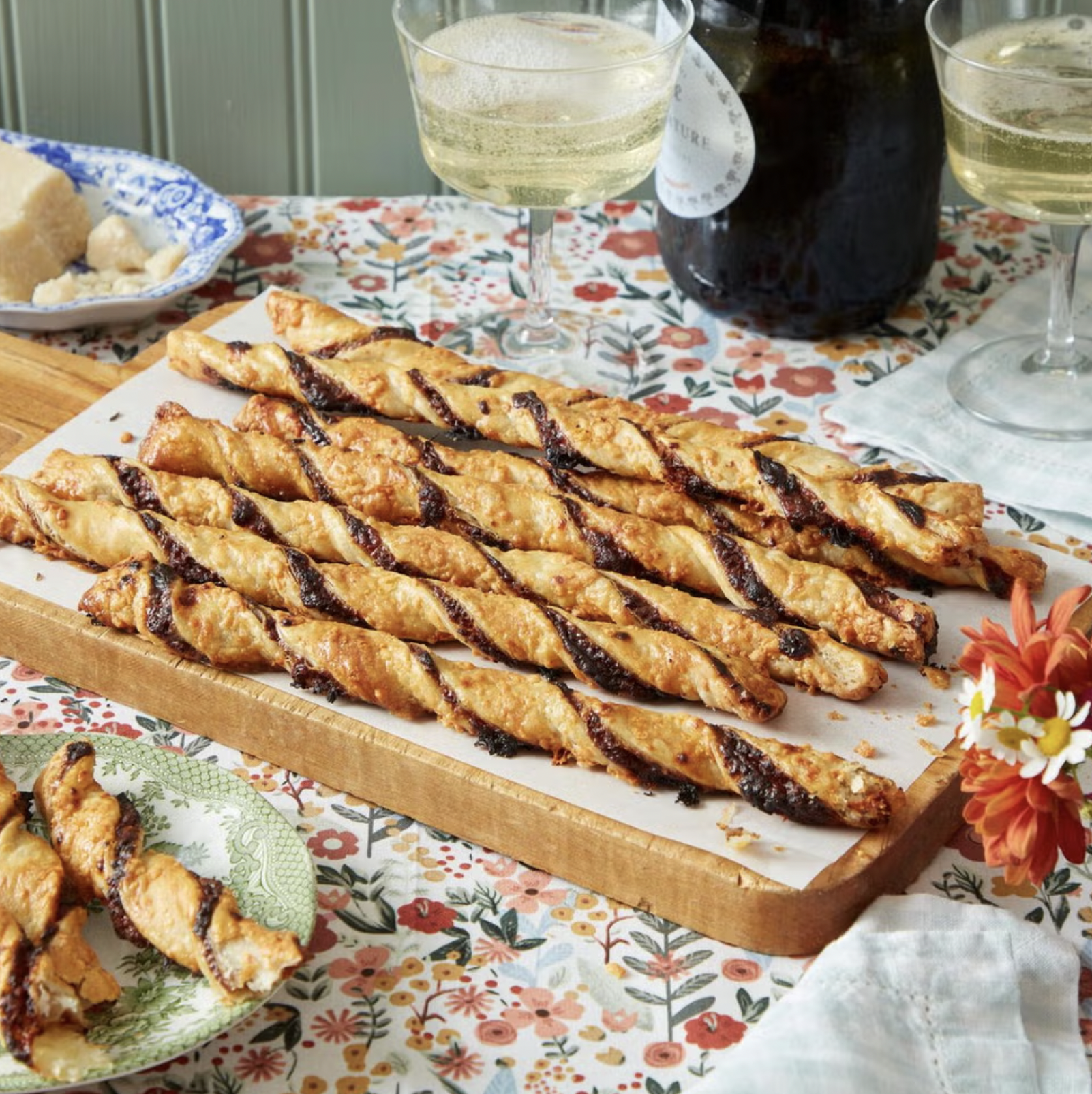 Apple Butter Cheese Twists
