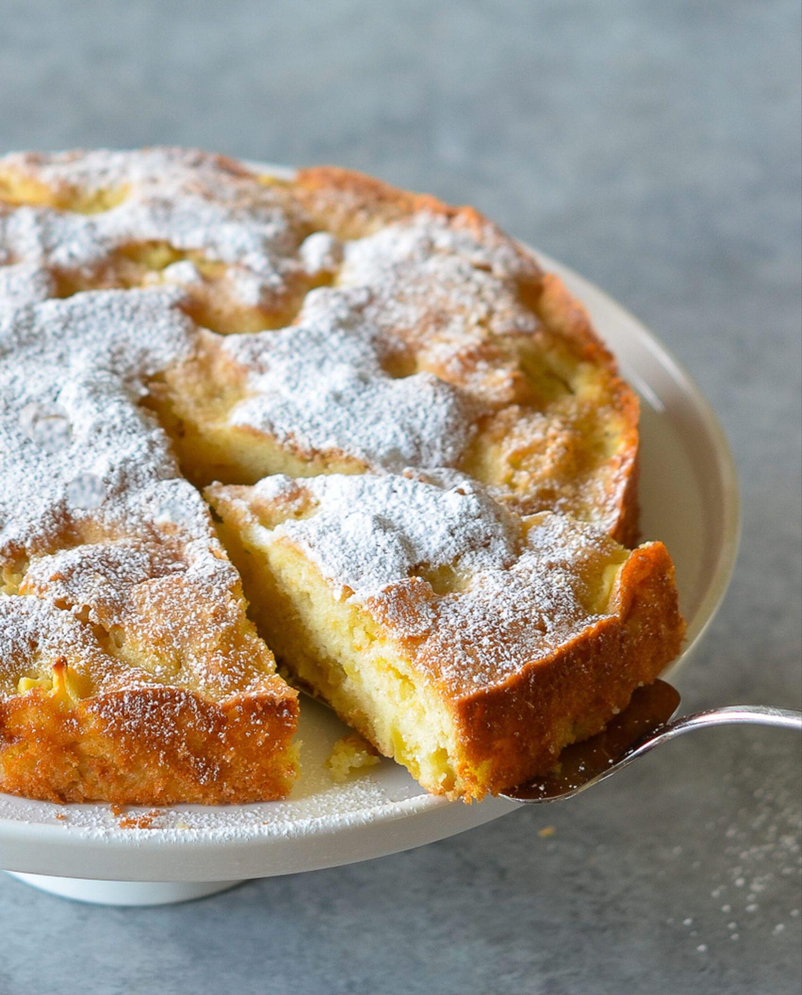 2. French Apple Cake: A Slice of Autumn Charm